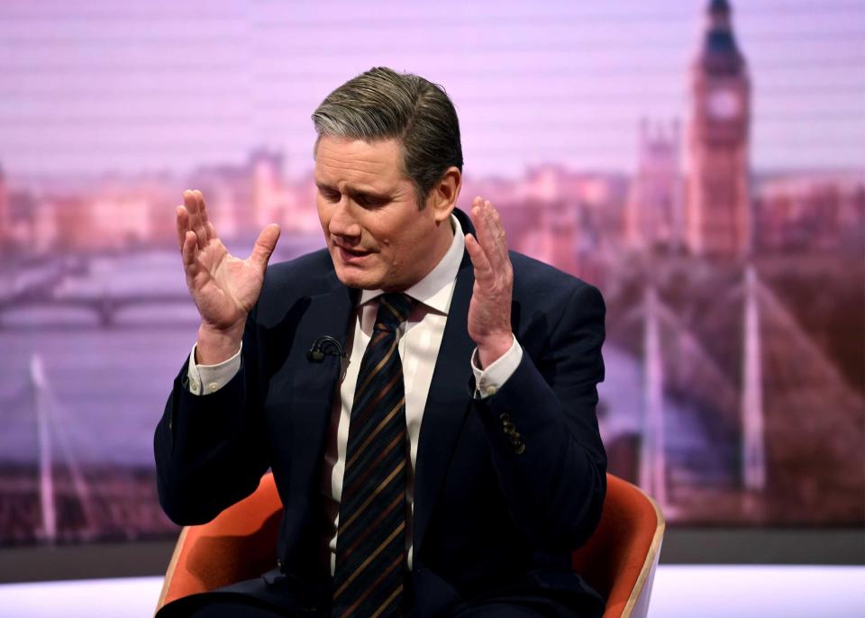  Keir Starmer said Article 50 will have to be extended