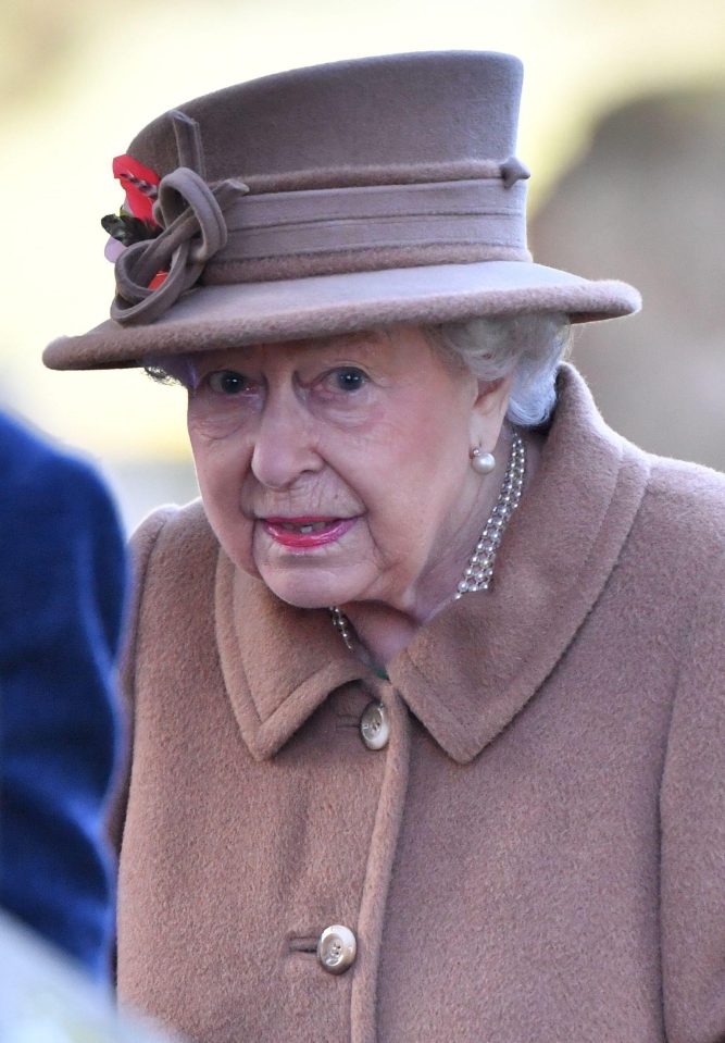  The Queen, seen attending church on Sunday, instructed her close aide to contact the two women involved in the crash