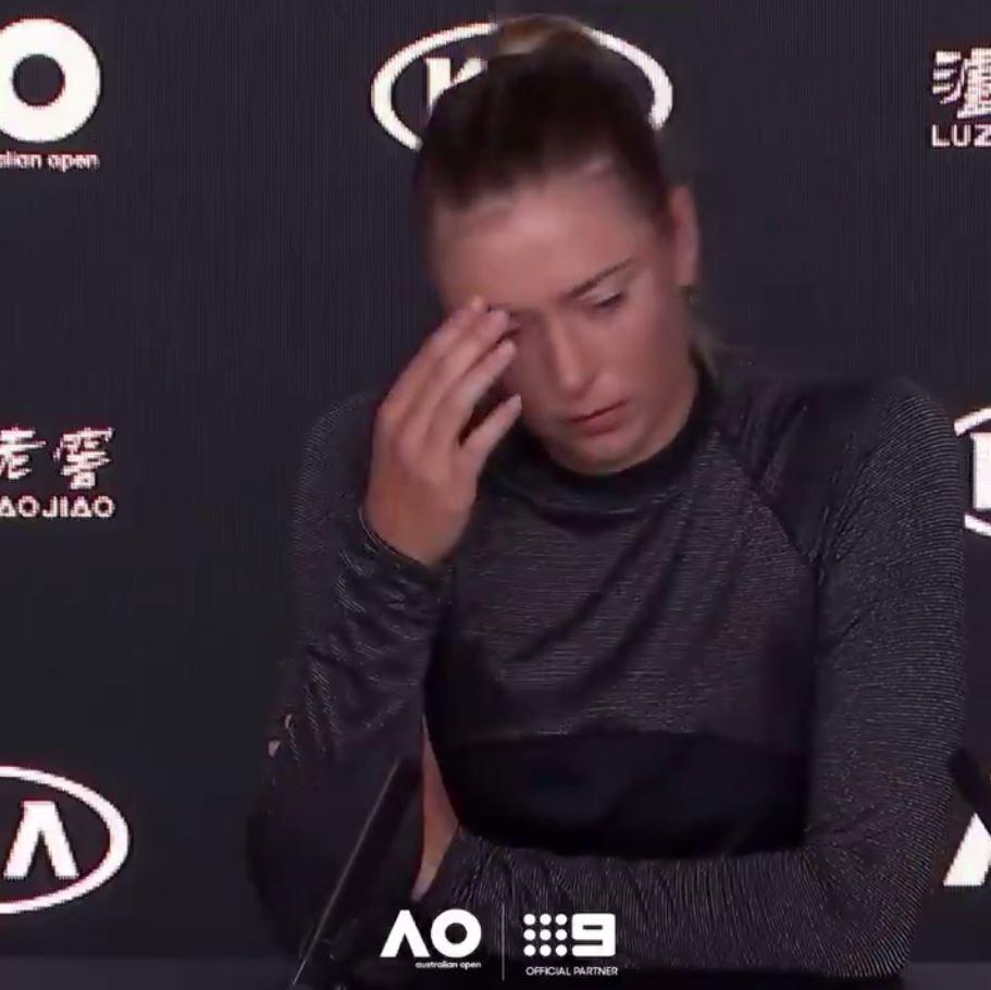 Maria Sharapova was quizzed over her drug use and loo breaks