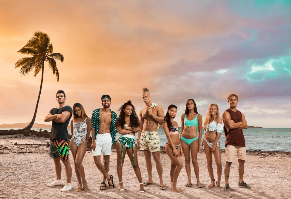 The cast of Shipwrecked 2019