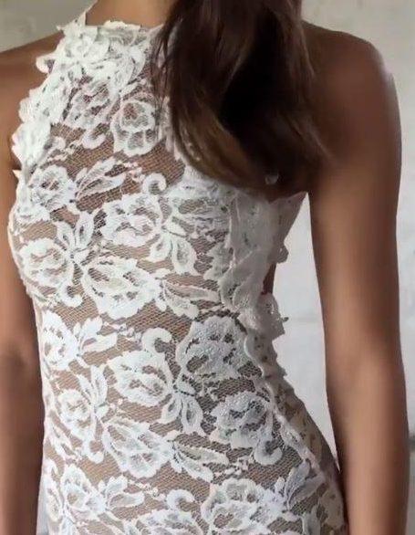  This dress by Australian wedding dress designer Grace Loves Lace is one of the most shared on Pinterest