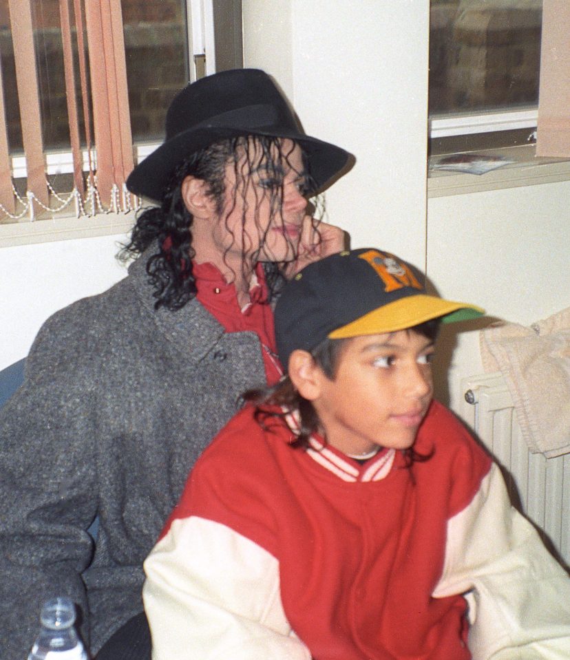  Michael with Jordan Chandler, who refused to testify against him after a reported pay off of £13million