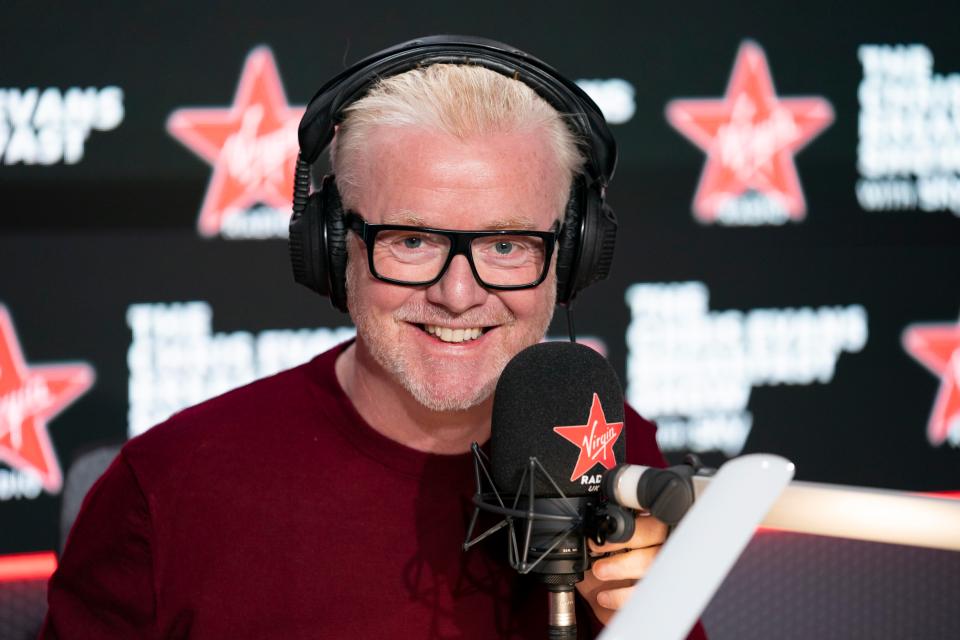  Chris Evans has returned to his Virgin Radio Breakfast Show