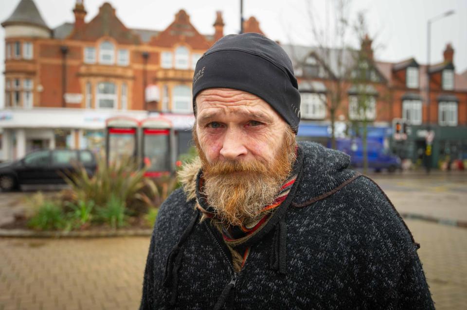  Fungi, a 'star' of hit telly documentary Benefits Street, real name  James Clarke, said universal credit was causing him 'hell' - because his booze budget has been cut