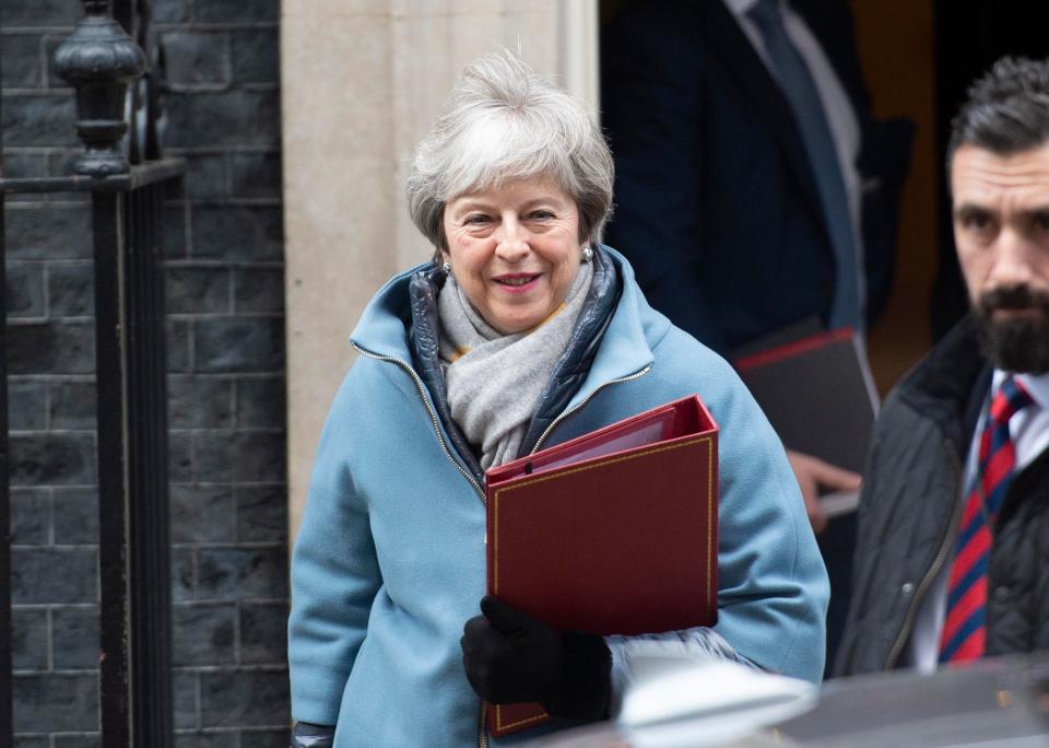  Theresa May is fighting to save her Brexit deal