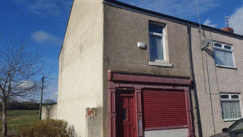  This two-bed end of terrace house needs a lot of work doing to it