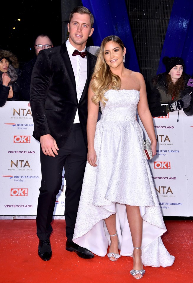 The pair seemed much happier on the red carpet at the NTAs