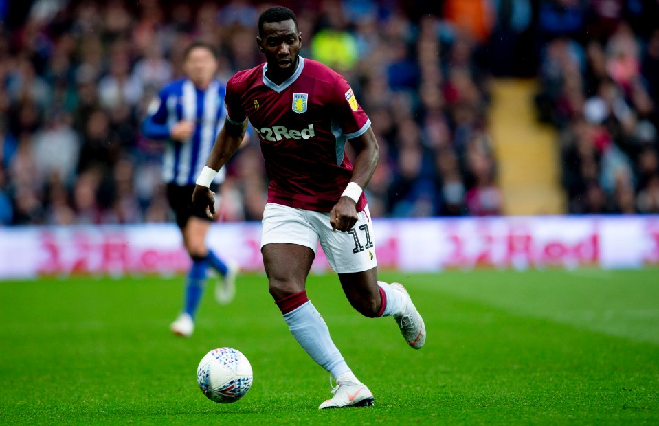 Yannick Bolasie scored two goals in 21 appearances while on loan at Aston Villa