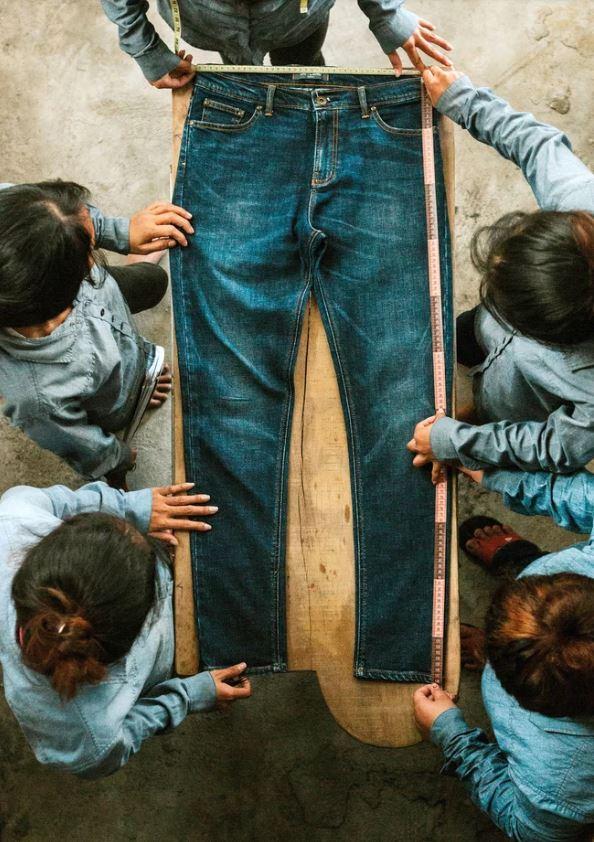  Outland Denim jeans are made by survivors of sex trafficking and the job gives them employment and teaches the women vital life skills