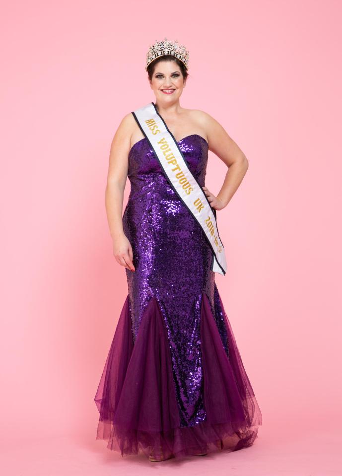 Reigning Miss Voluptuous UK shows that you don't need to be a size zero to look good