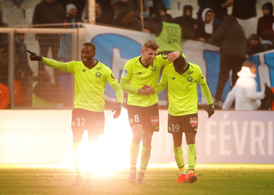 Nicolas Pepe’s brace secured three points for Lille