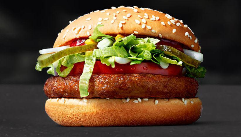  Swedish McDonald's already had the McVegan sandwich on their main menus since 2017