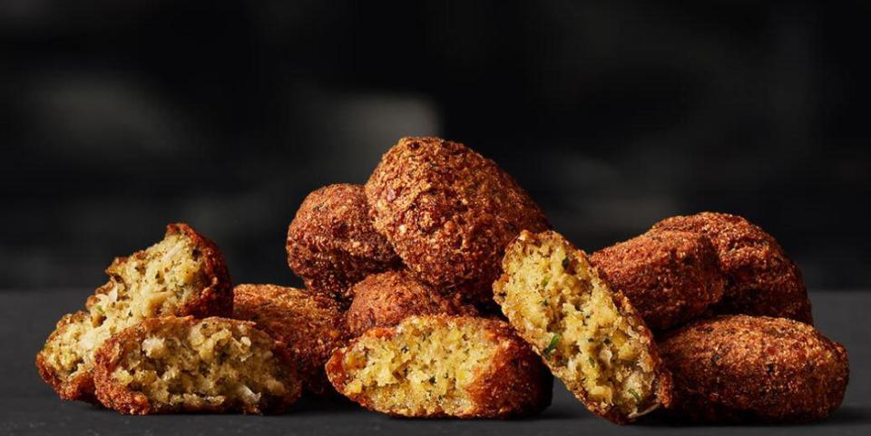  The McFalafels are made from chickpeas, parsley, garlic and cumin