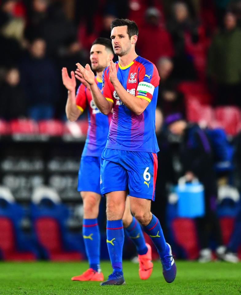  Crystal Palace are refusing to sell defender Scott Dann this month