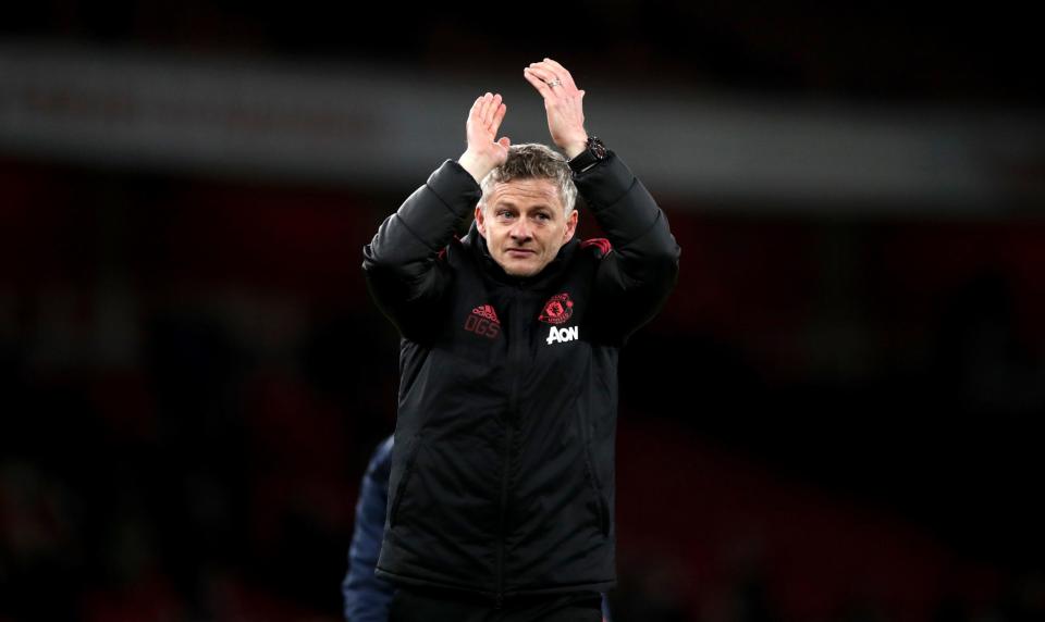 Ole Gunnar Solskjaer has won all eight of his games in charge of Man Utd