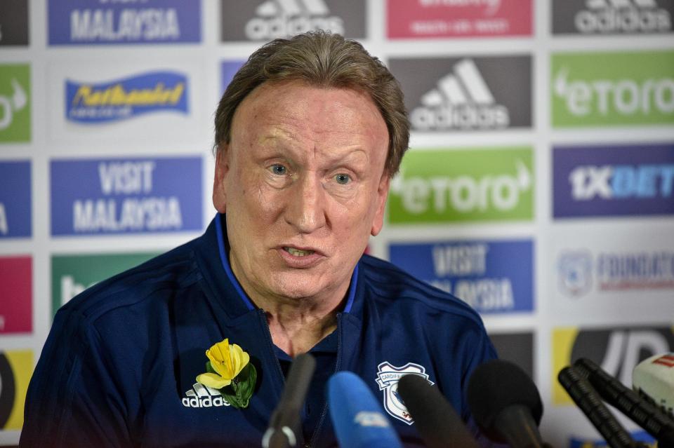  Warnock explained how Cardiff players had received psychological help