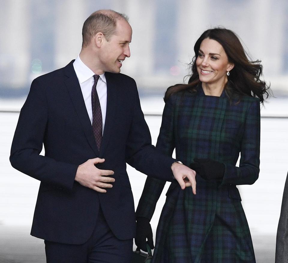  Kate's nickname Wills ‘baldy’ as a nickname