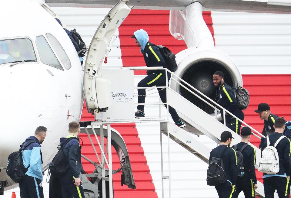  Gabriel Jesus and Raheem Starling travel with the rest of the squad to Newcastle