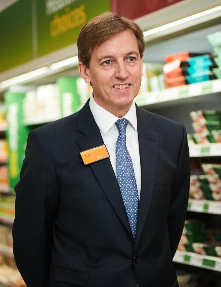  Tim Fallowfield is Sainsbury's corporate service director