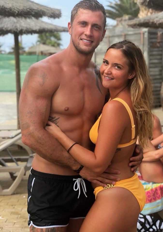  Dan - pictured with wife Jacqueline Jossa - is now having his tattoo lasered