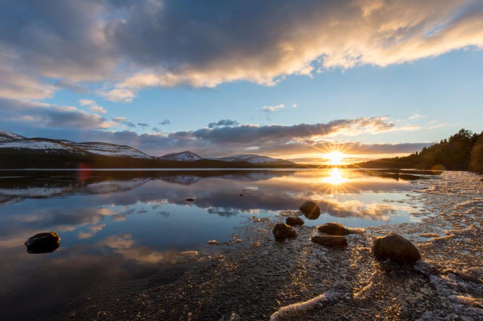  The old series were filmed in the wilds of the Cairngorms