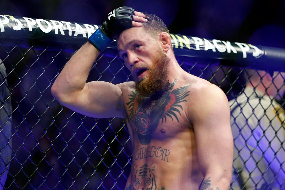  Conor McGregor has bragged about landing a punch on a member of Khabib Nurmagomedov's team