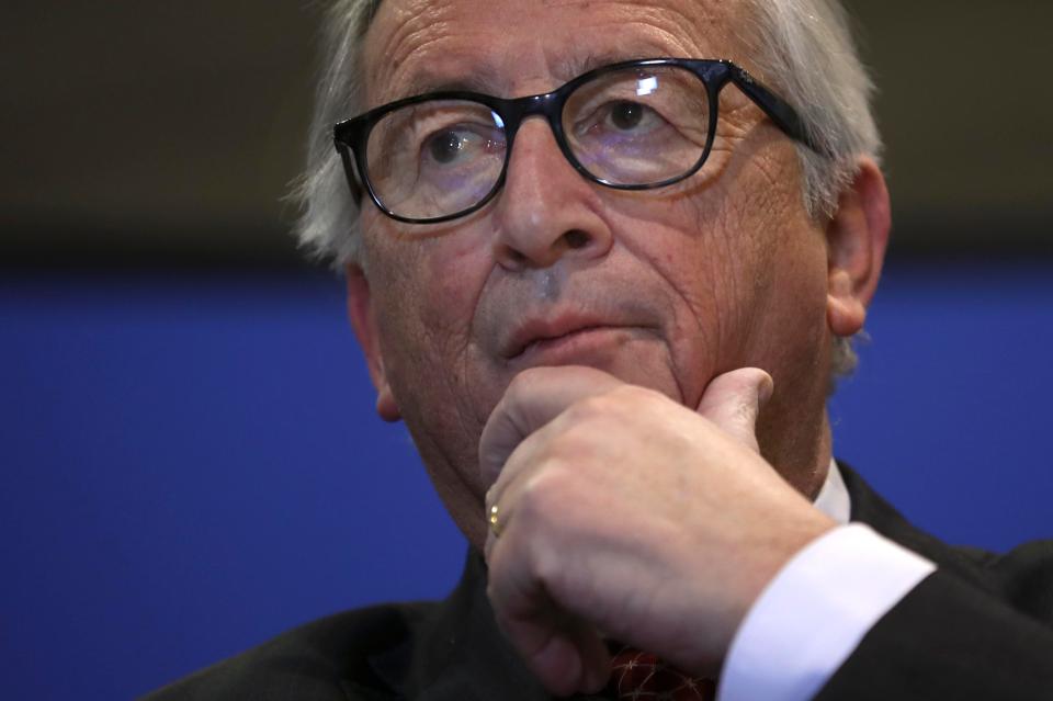 Jean-Claude Junker, along with other EU chiefs, doesn't think the Withdrawal agreement is negotiable