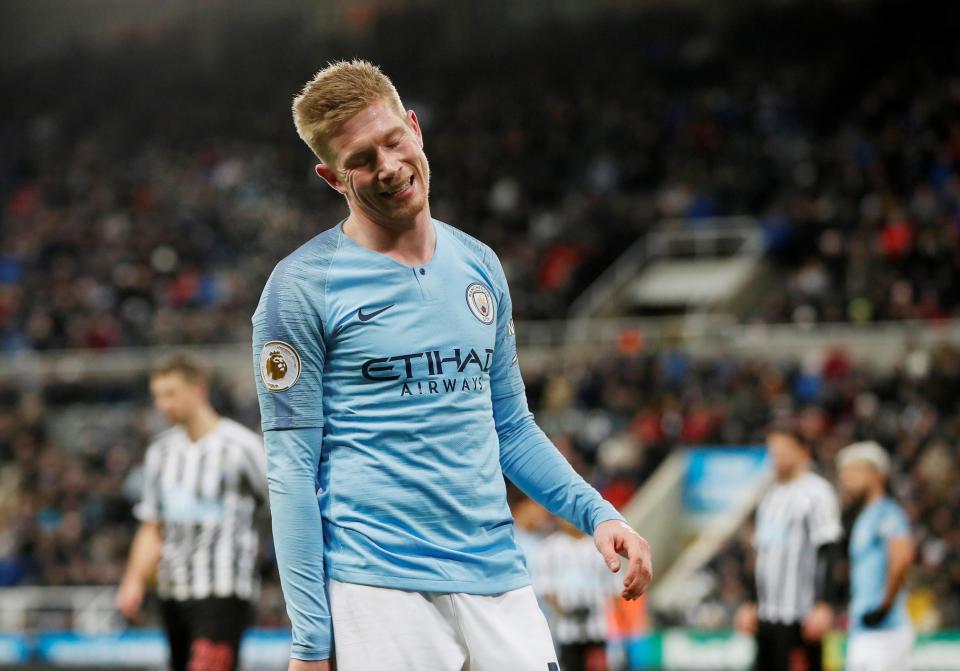 Kevin De Bruyne hasn't quite hit the heights he reached last season