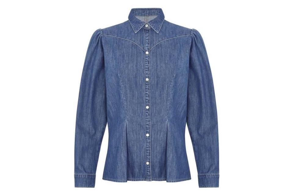  Fashion fans can snap up this £35 denim shirt from 26 February in selected M&S stores and online