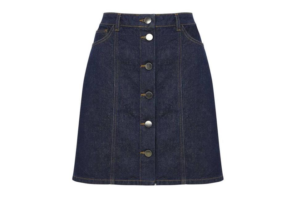  This £25 A-line denim skirt has shot straight to the top of our wishlist