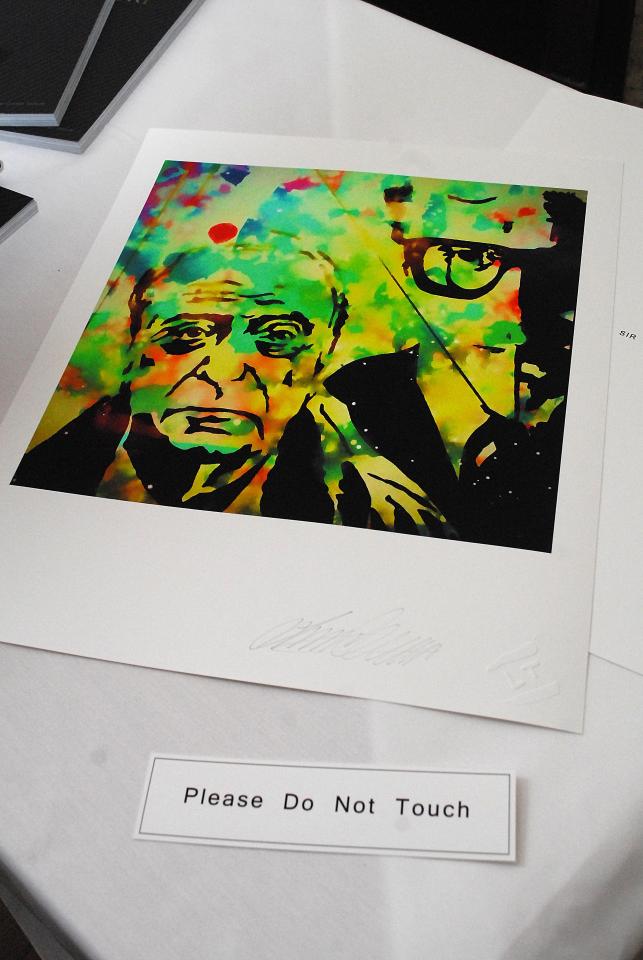  Sir Michael Caine has hailed Lincoln the 'new Andy Warhol'