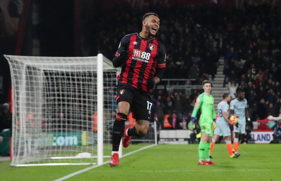  Joshua King scored twice as Bournemouth thrashed Chelsea 4-0