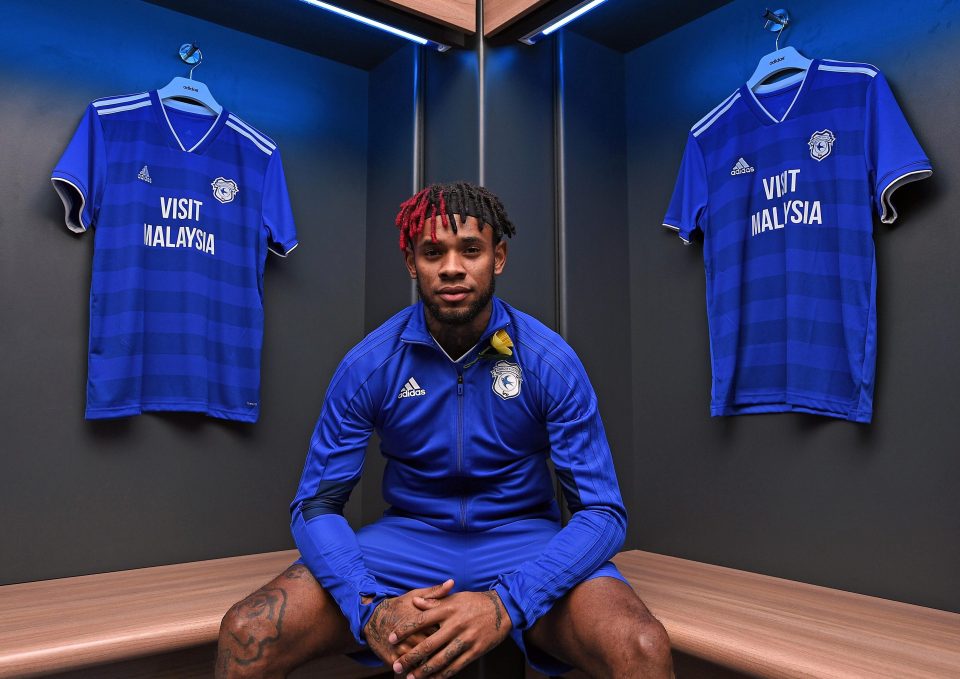  Reading midfielder Leandro Bacuna joined Cardiff on the transfer deadline day