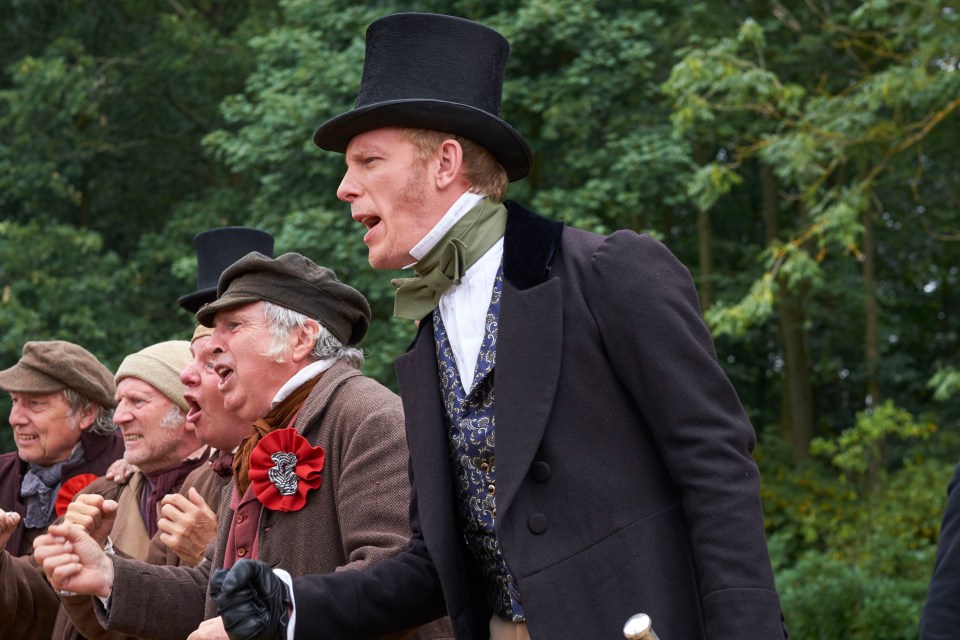  Laurence Fox plays the dashing Lord Palmerston