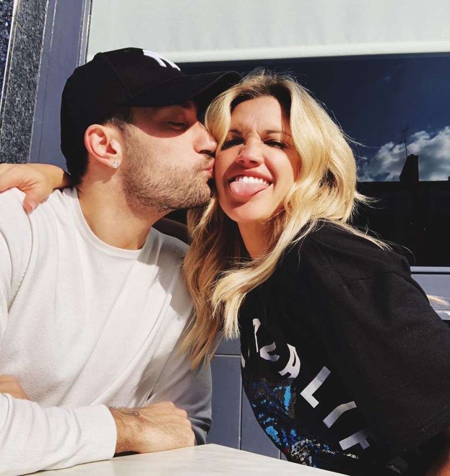 Giovanni and Ashley Roberts were smitten with each other - but split in January 2020