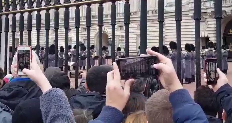  The Queen's Guards strike up a version of Bohemian Rhapsody