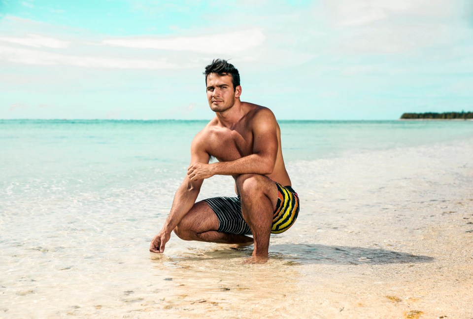 Marine wannabe Tom is one of the contestants in this year’s Shipwrecked