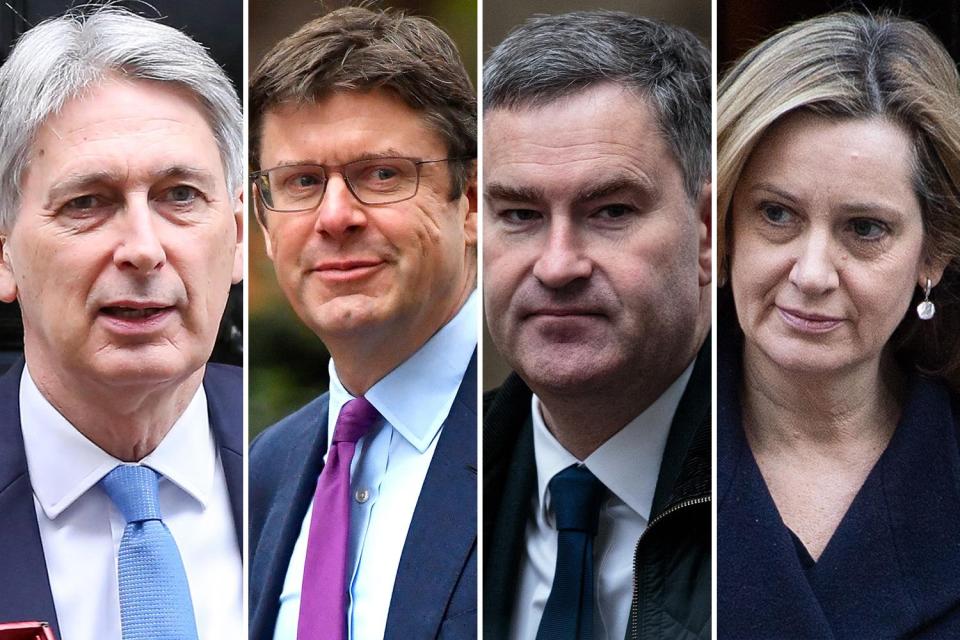 These ministers are said to be 'openly encouraged' to back a plot to seize control of Brexit