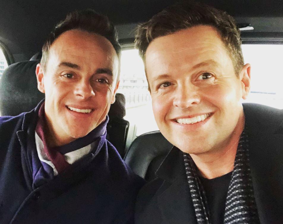  Ant and Dec shared this sweet reunion selfie to their Twitter page