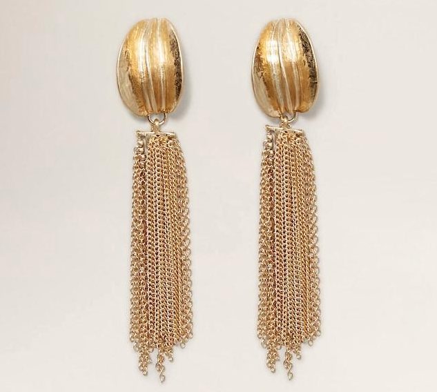 A pair of sparkling earrings will catch the light just right and bring your outfit to life