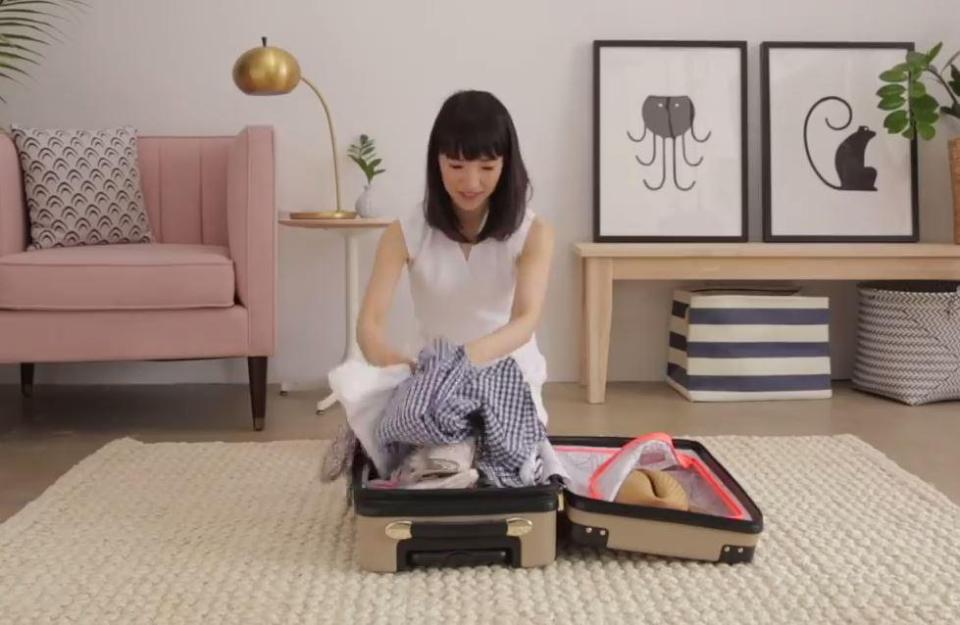 Marie Kondo explains how you can KonMari your suitcase too