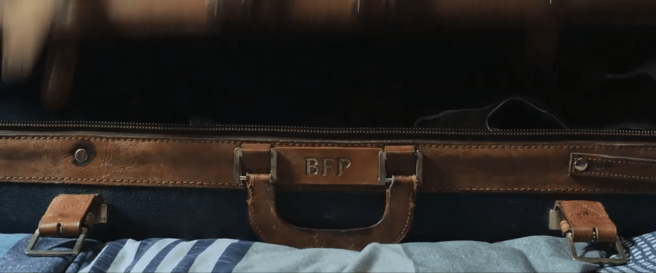  A split-second easter egg shows Peter using Uncle Ben's suitcase