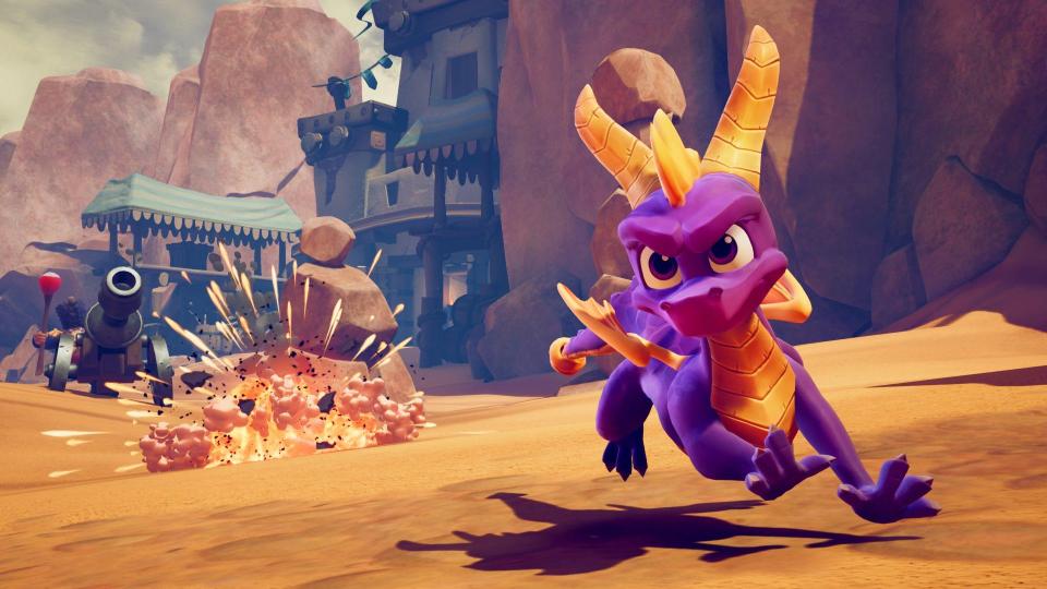  A remaster of the PlayStation Classic, the new Spyro doesn't just look great, but comes with all mod cons too