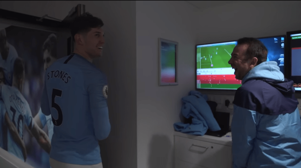  John Stones could not believe his eyes when he watched the replay for the first time