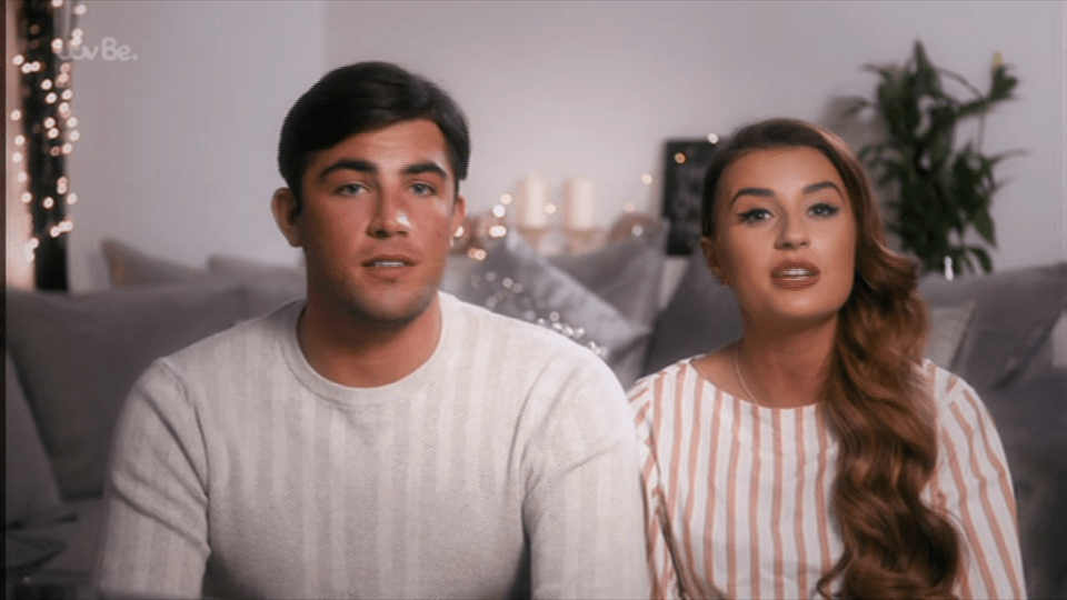  Jack Fincham couldn't hide his feelings when the subject turned to their break-up and how Dani posted about it on Instagram