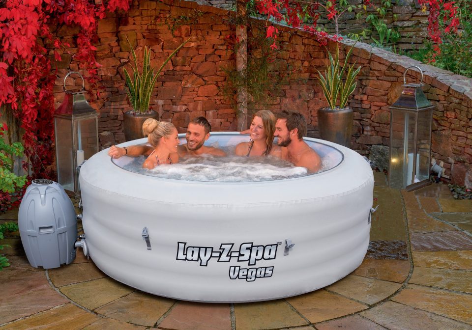 B&M is also selling a larger six-person Lay-Z Spa this year for £399.99