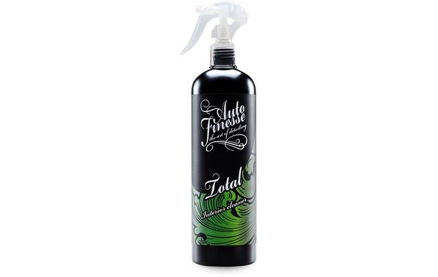  Auto Finesse Total Interior is suitable for regular use on plastic, vinyl rubber, cloth or carpet