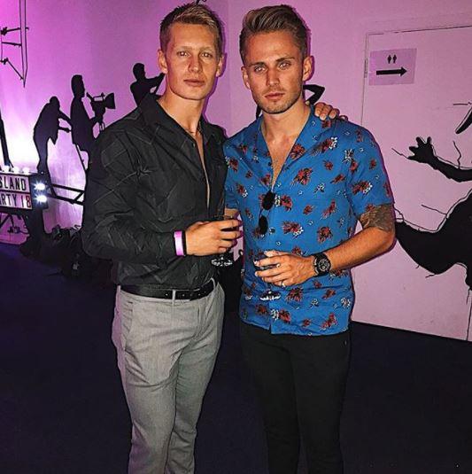  Not the only Charlie to have his head turned by the shot, Love Island hopeful Charlie Frederick (L) also commented