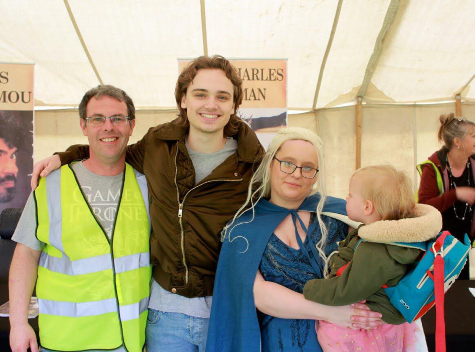  The stay-at-home mum recently spent £1,000 to have a one-off Daenerys costume and wig made