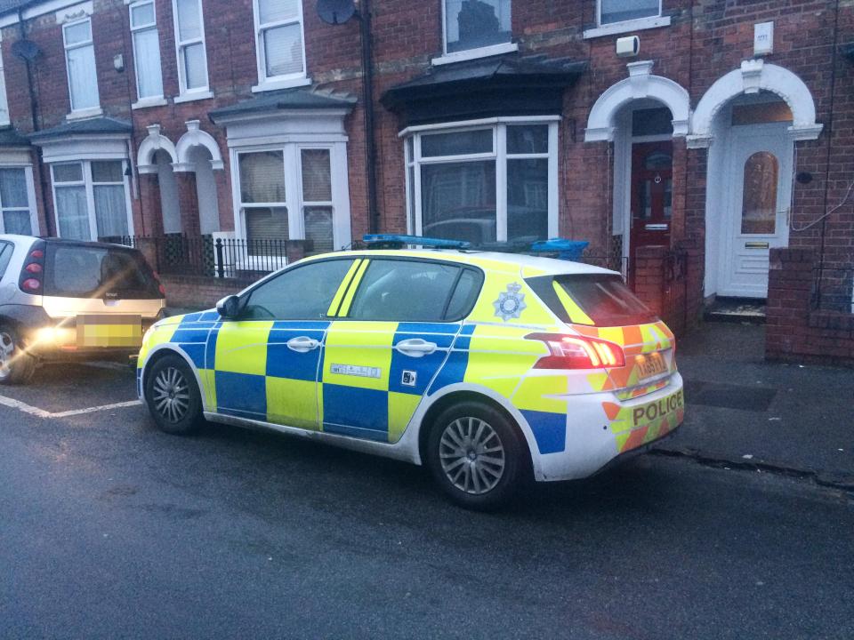  The 24-year-old was arrested at this address in Hull last night